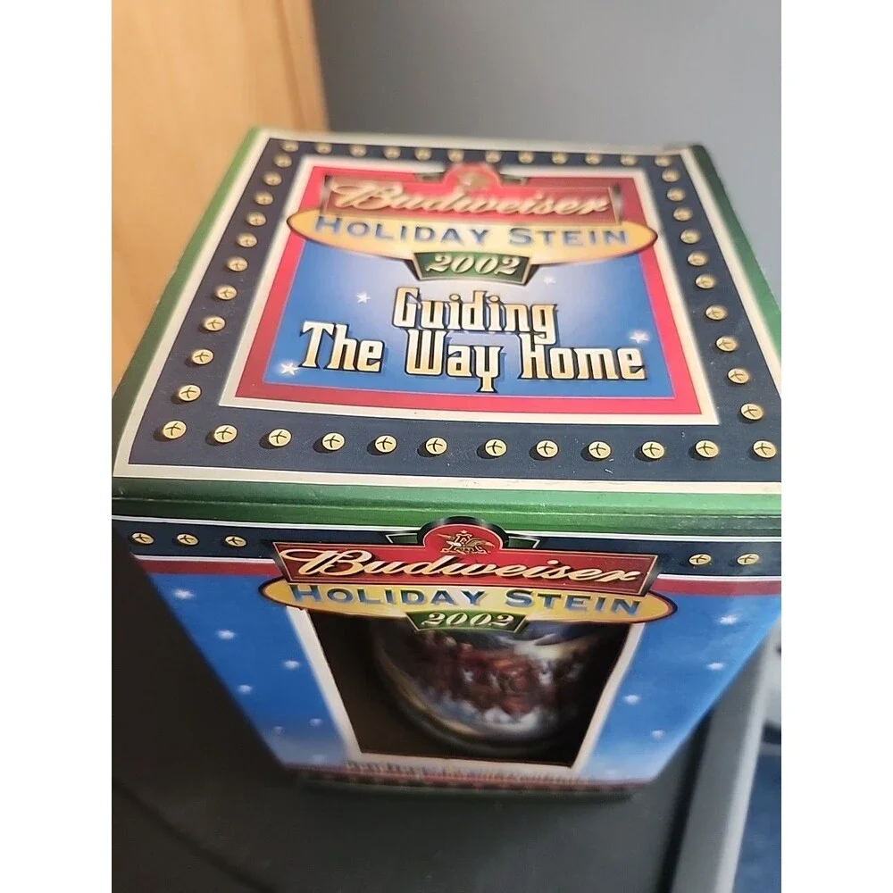 Budweiser 2002 Holiday Stein 